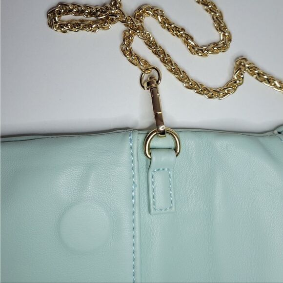 Street Level MINT Green Crossbody Clutch Purse - Picture 9 of 13